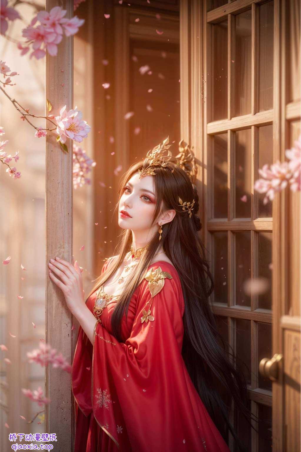 她是手机桌面壁纸的绝美之选她是神秘的七彩吞天蟒