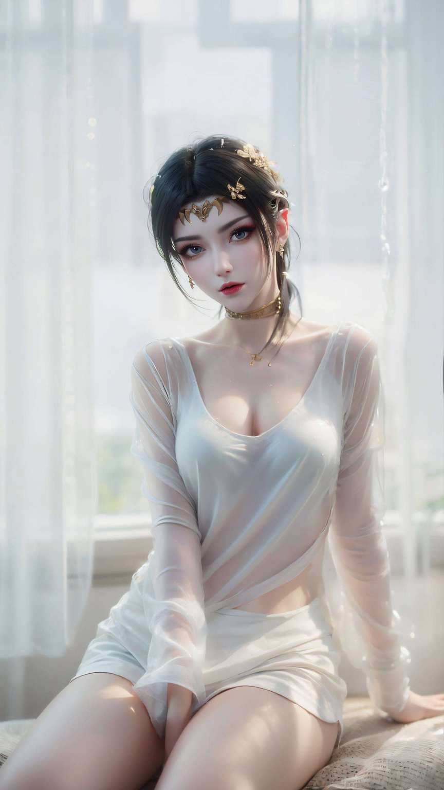 斗破苍穹中的美杜莎她的腹部曲线