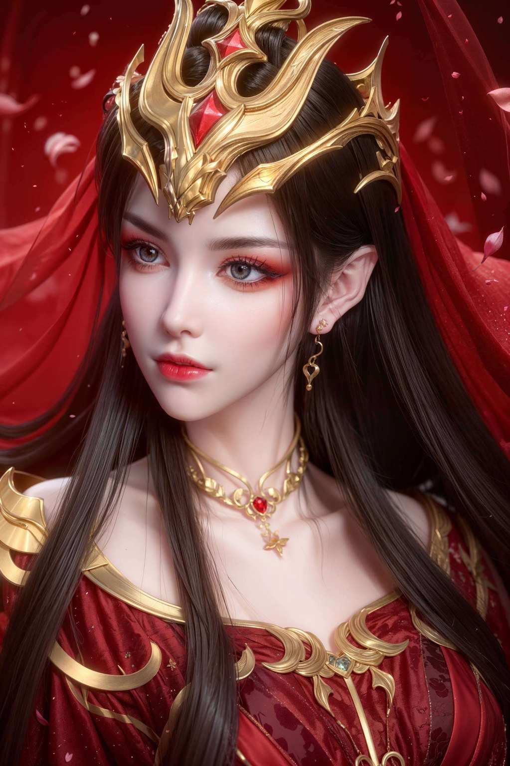 让你一秒钟穿越到玄幻世界！蛇女壁纸和七彩吞天蟒壁纸也是美得不要不要的还有斗破苍穹中美杜莎的黑白壁纸