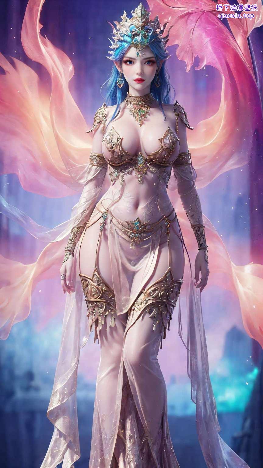 还能让你的手机瞬间变身玄幻秘境她的美