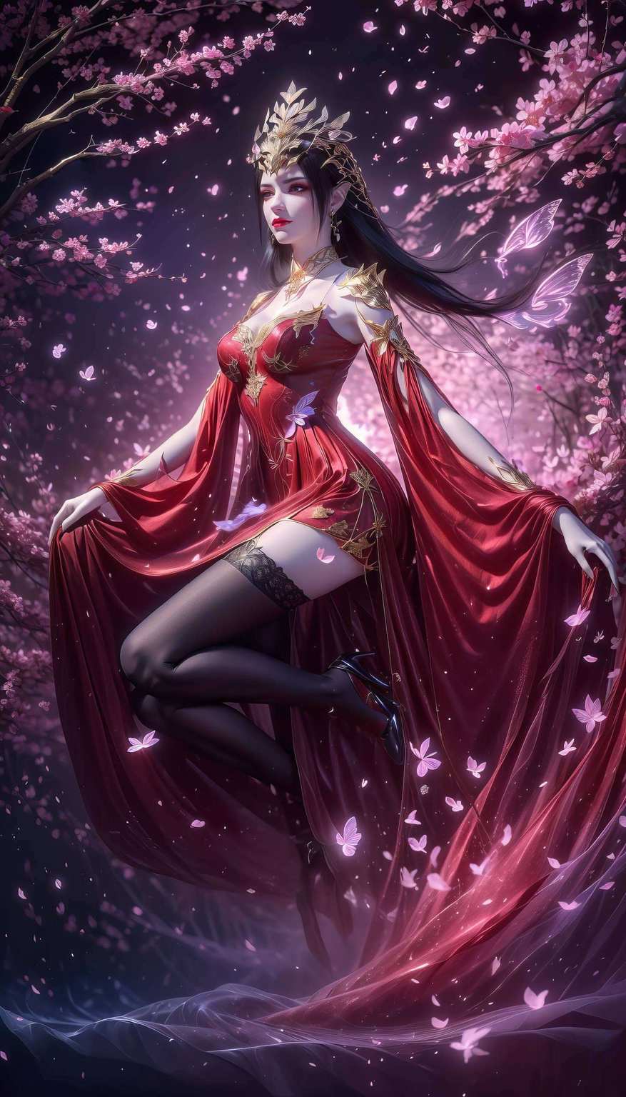 吞天蟒影随彩鳞舞动
