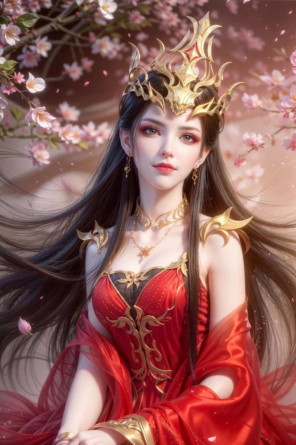 七彩斑斓她的眼神中藏着无尽的力量