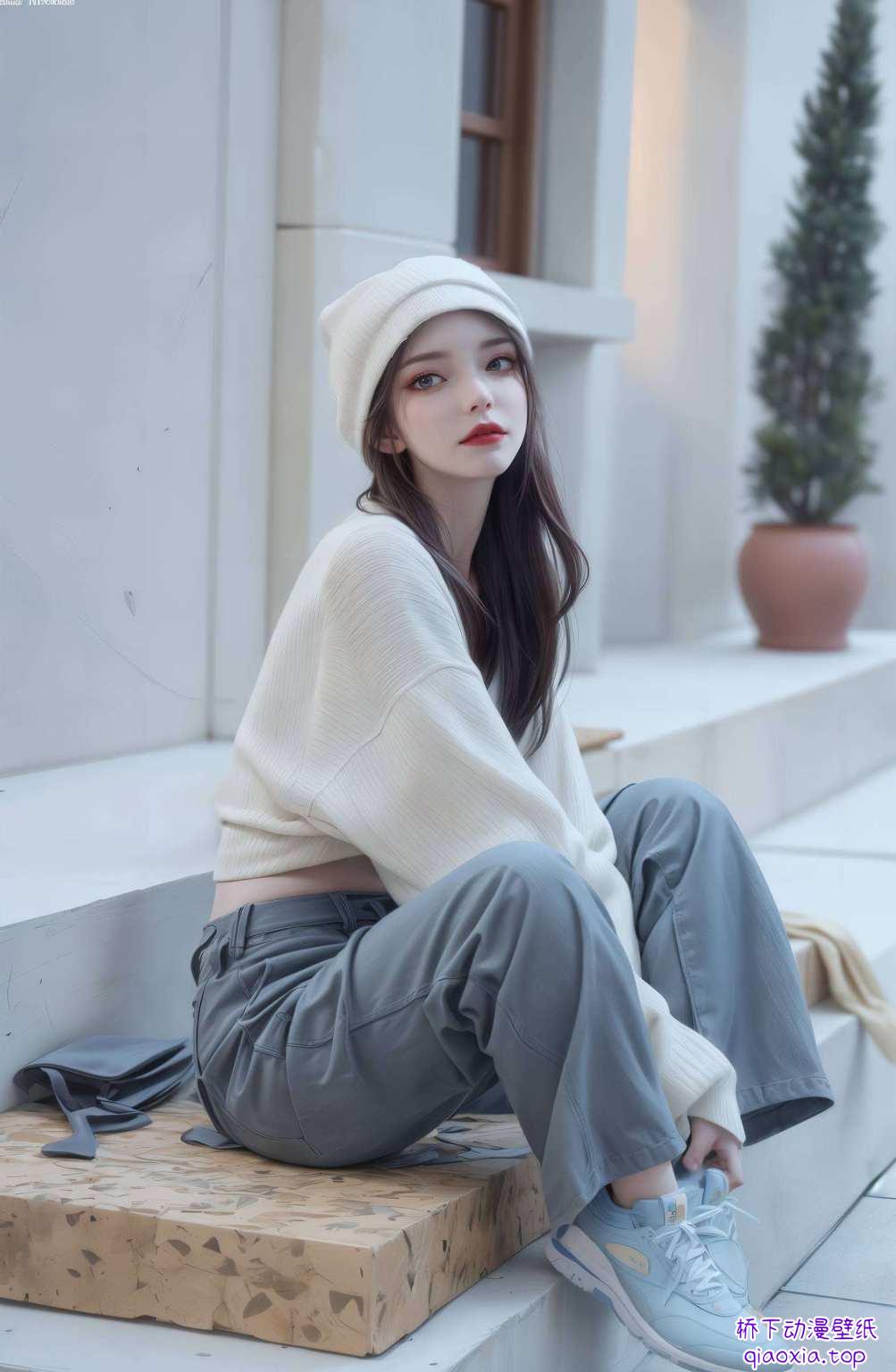 跃然屏上美杜莎长脚壁纸