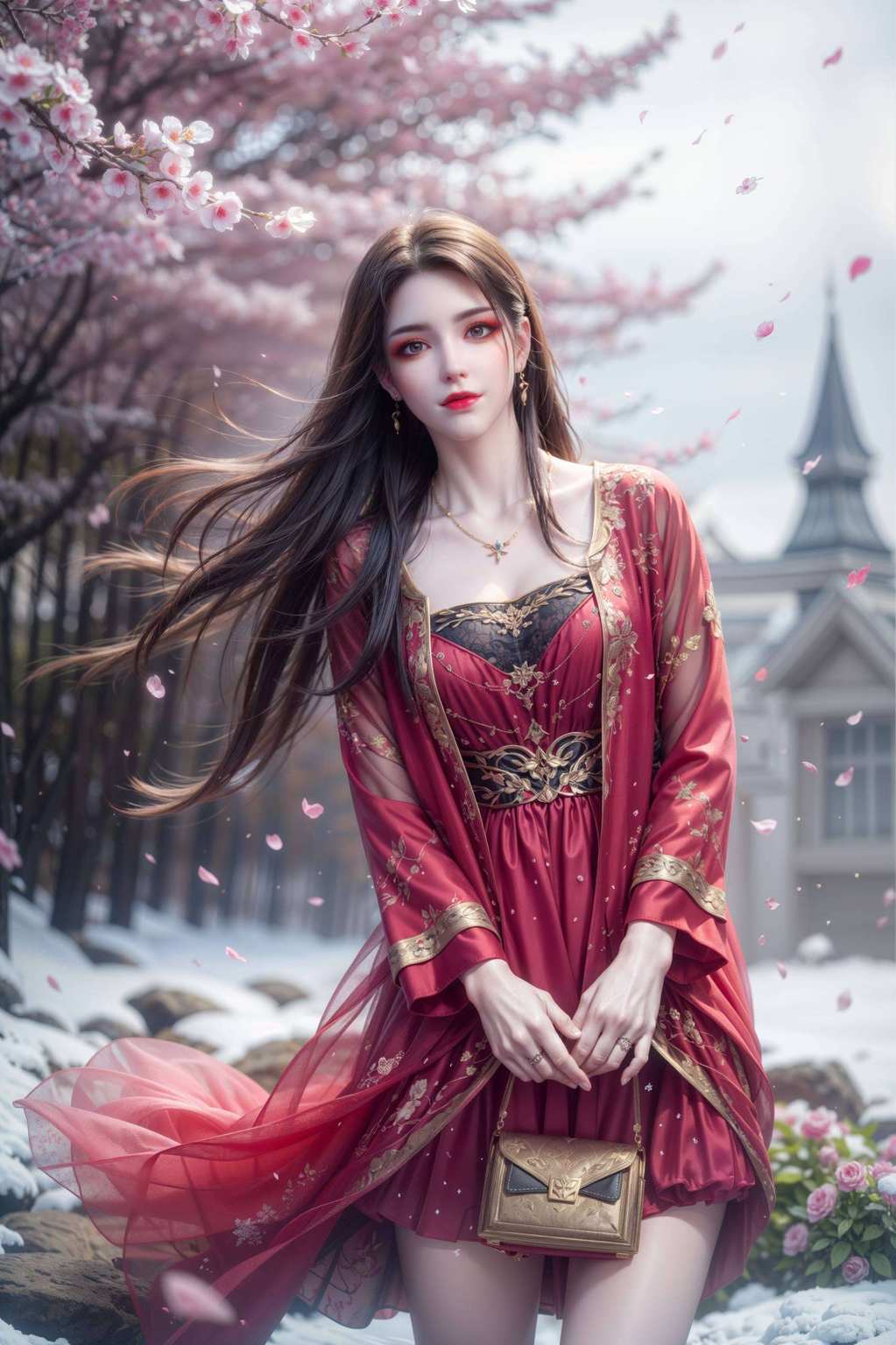 绚丽得让人眼花缭乱犹如一条七彩吞天蟒蜿蜒在桌面