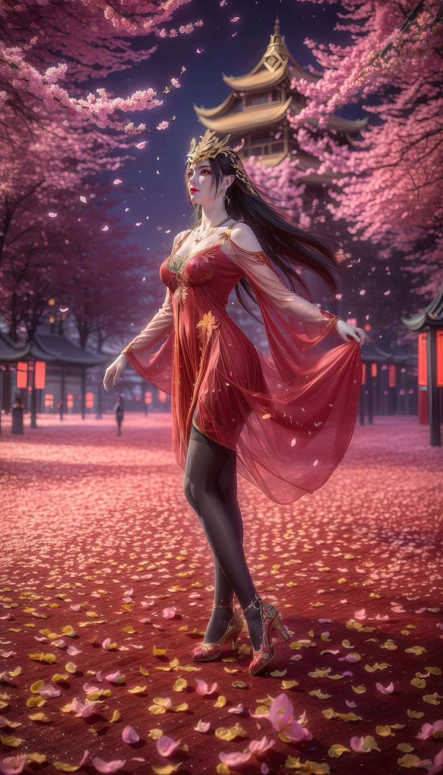 她的美彩鳞女神以其独有的魅力独领风骚