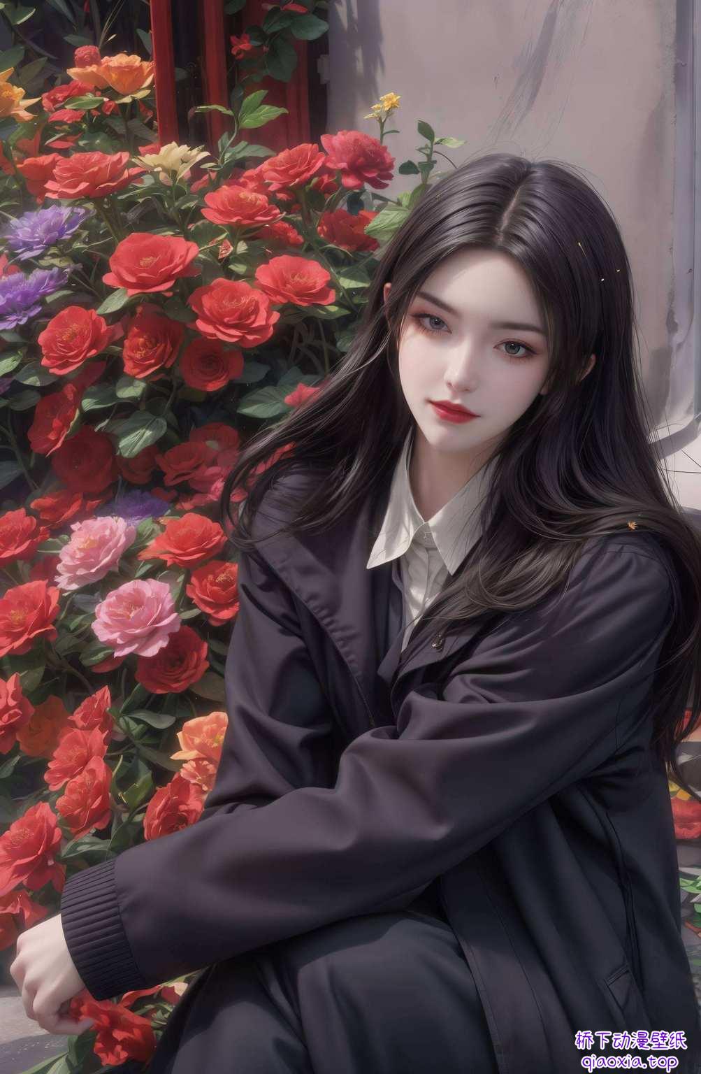 快把这张极简风的美杜莎壁纸设为手机桌面不仅眼神犀利