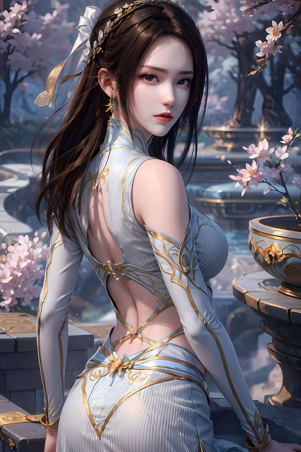 为你的iPhone桌面带来一抹不凡的玄幻色彩她是斗破苍穹中的高冷女神