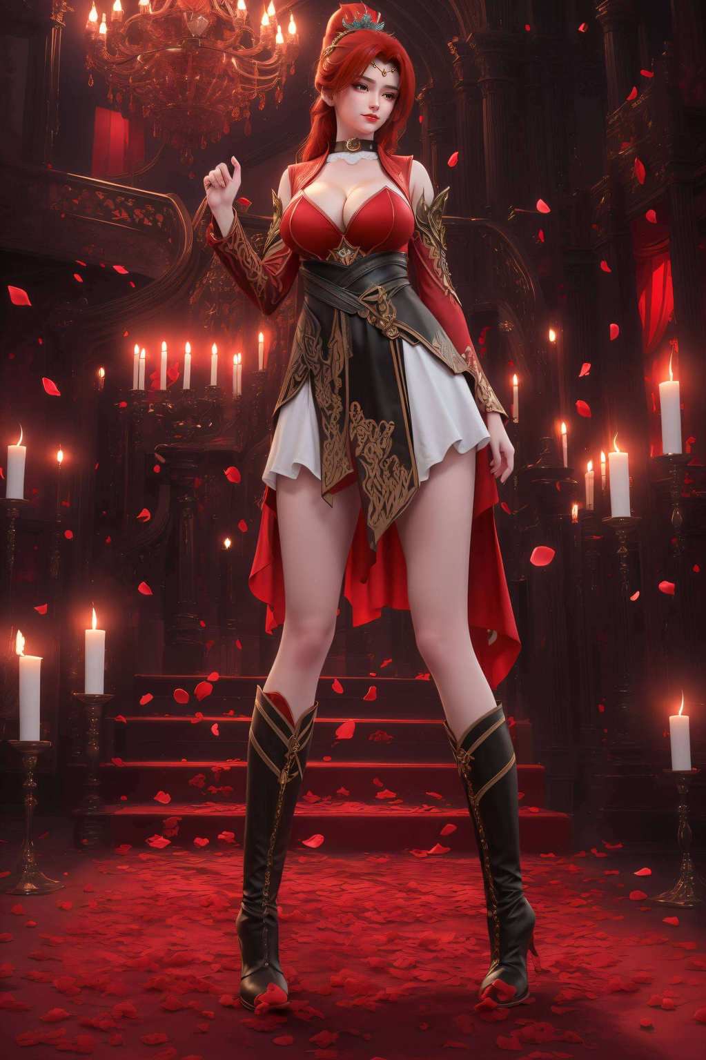 焚炎谷的女神就在这一张张精美壁纸里