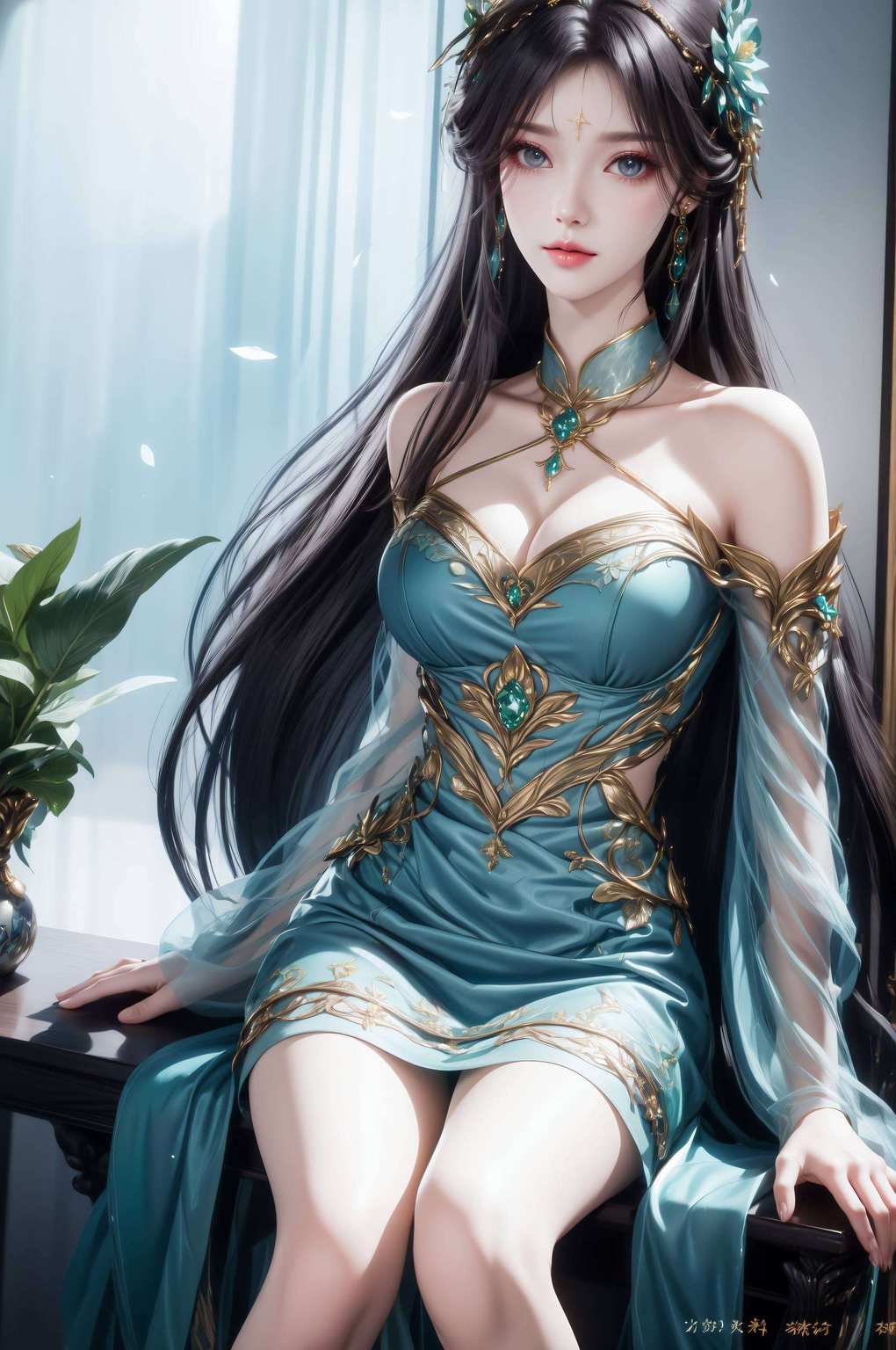 各位动漫迷们！今天给大家推荐一款超级唯美的AI图片模型——萧薰儿动态壁纸！这可不是一般的壁纸哦完美诠释了古族千金的风采