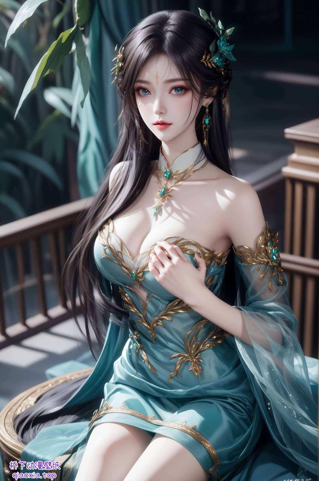 她的高清漫画壁纸横屏简直就是玄幻世界中的一抹亮色