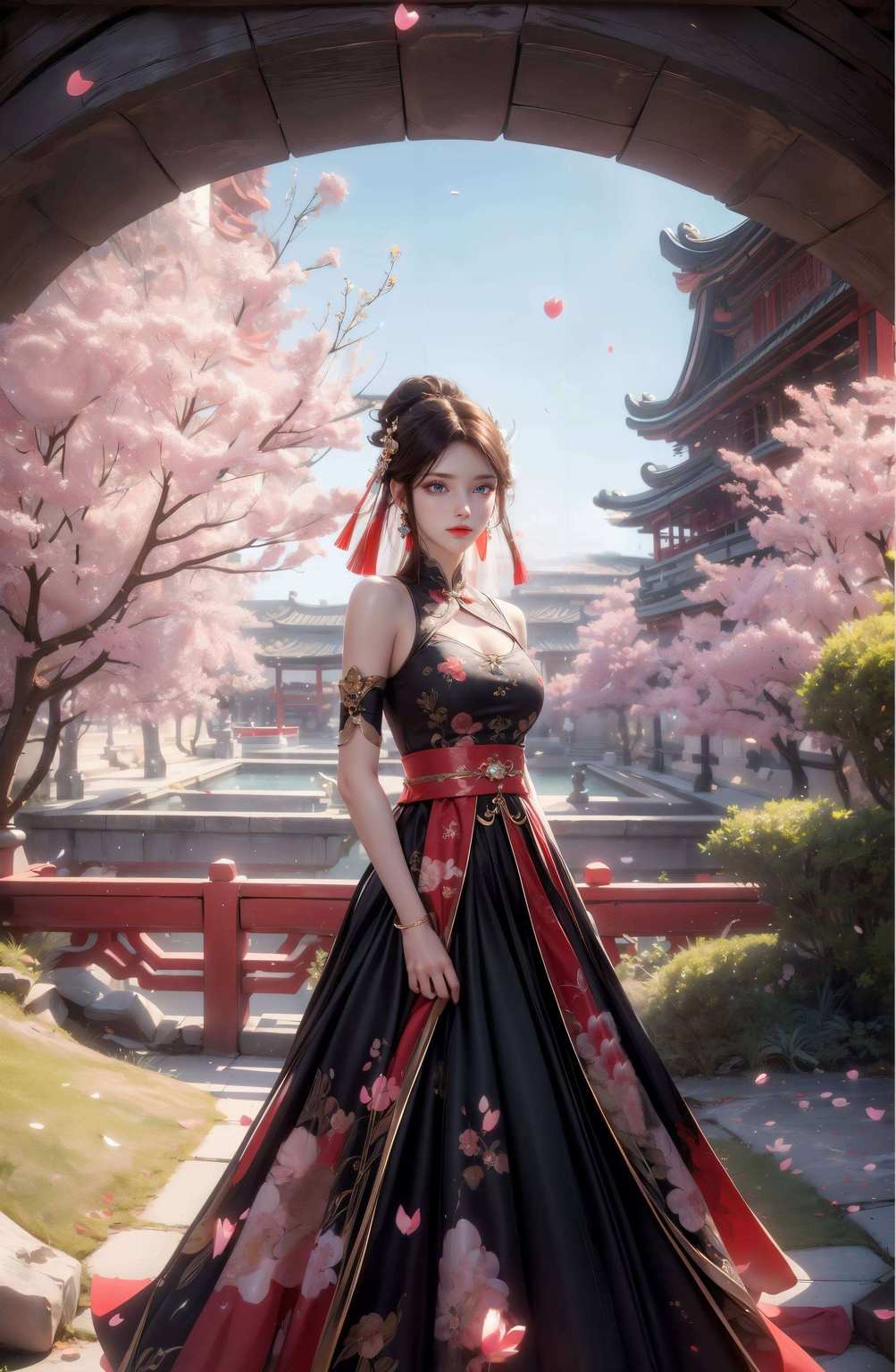 薰儿玉立动漫美女