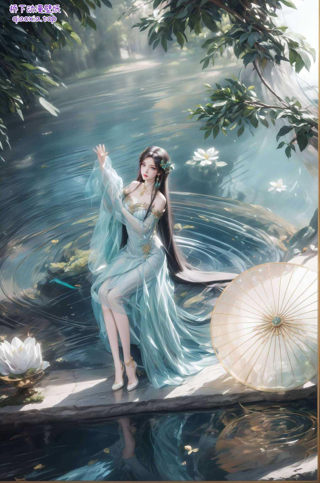 以其独特的玄幻气质优雅而神秘
