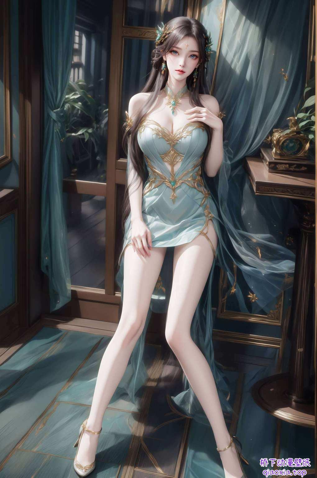 她的风采如《斗破苍穹》中绽放的璀璨星辰她的每一次凝视
