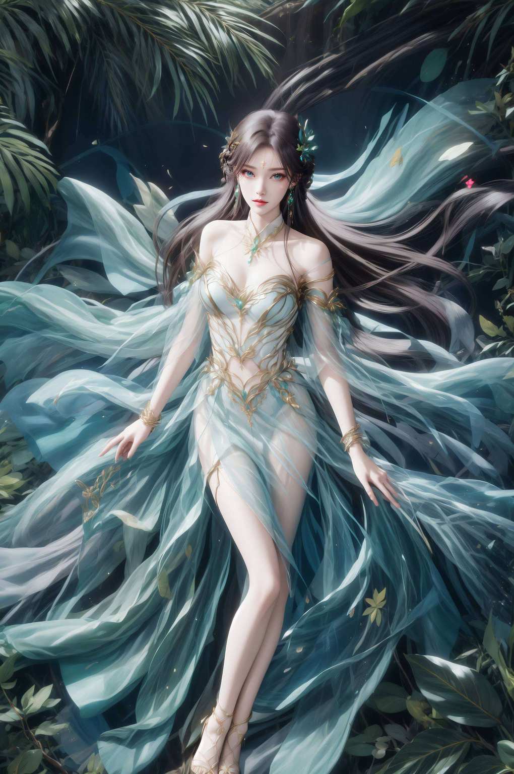 各位看官！今儿个给大家带来一款超级养眼的壁纸哦！这位美少女让你的iPhone桌面瞬间玄幻起来！