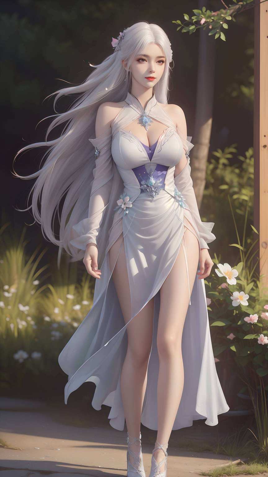 简洁而优美国漫女神