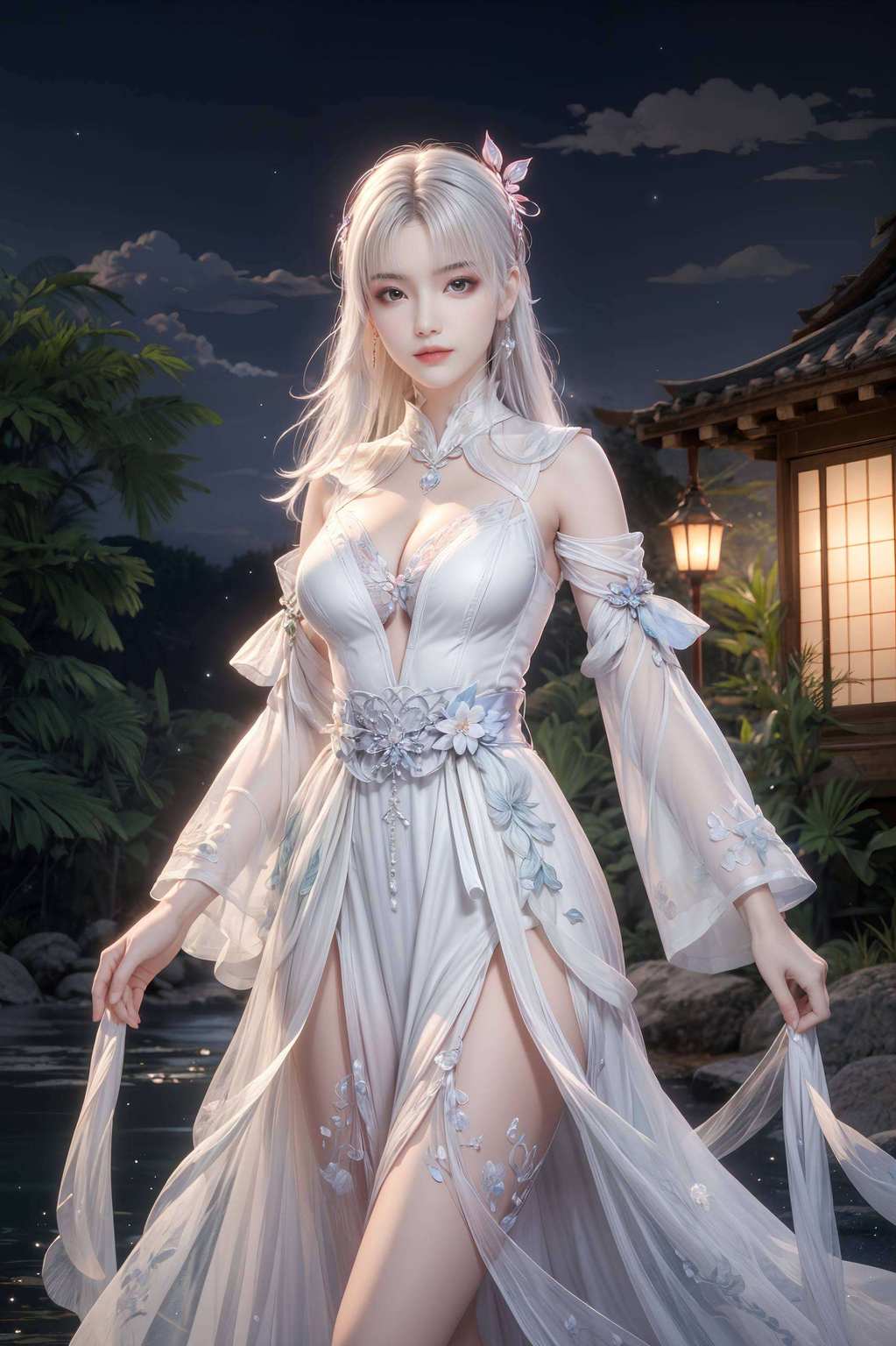 却美得不像话！这边还有国漫女神和美女的精选壁纸让桌面变成你的个性展示窗口吧！
