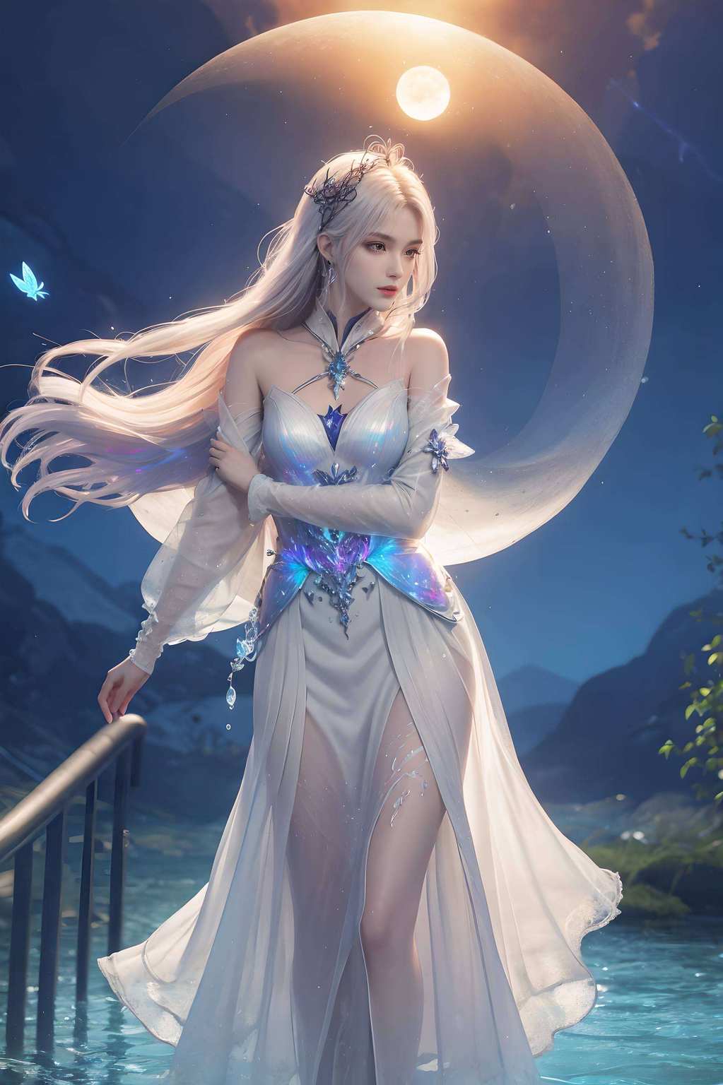 让你的手机瞬间变成玄幻世界！的国漫女神哦！快来抱走这款国漫美女壁纸吧！嘿