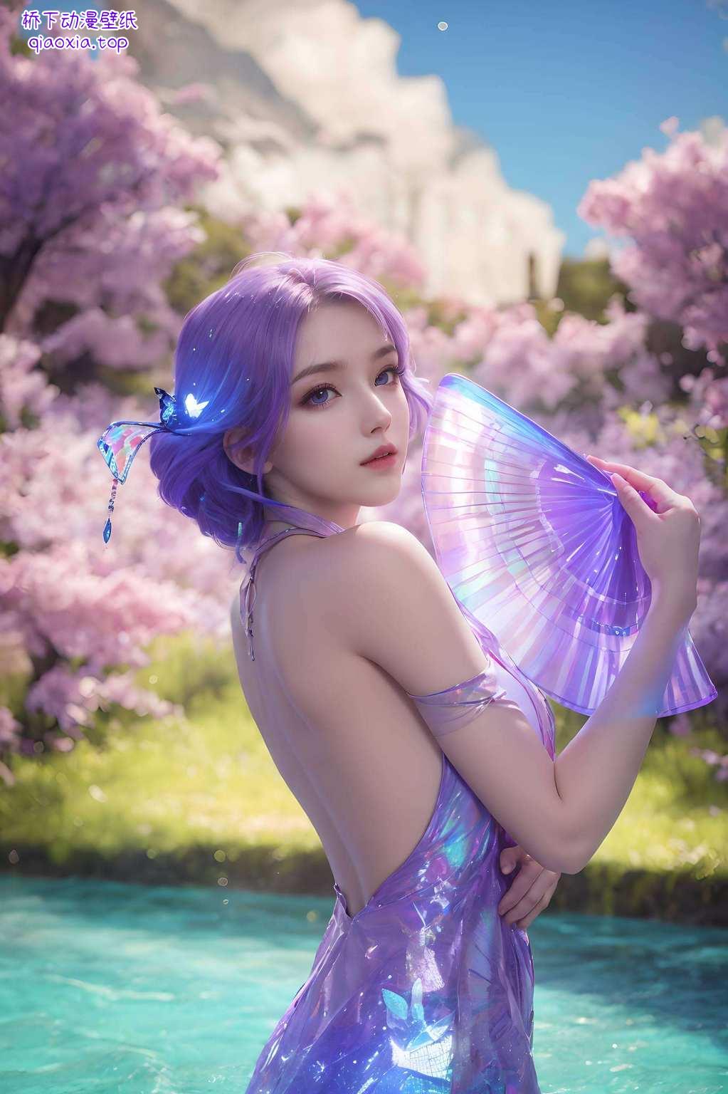 还能让你的手机瞬间变身玄幻界的颜值担当让她的美颜攻陷你的手机桌面吧