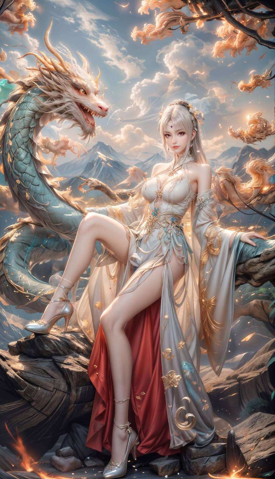 还不得羡慕嫉妒恨啊！嘻嘻这是来自国漫界的神秘魔法——小医仙的独家特效壁纸哦！想象一下