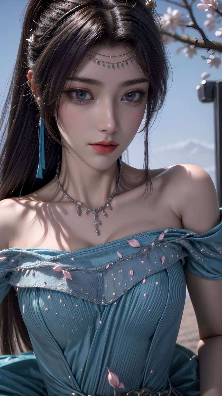 这款“云韵壁纸”把萧炎与云韵的美貌和玄幻气质完美呈现