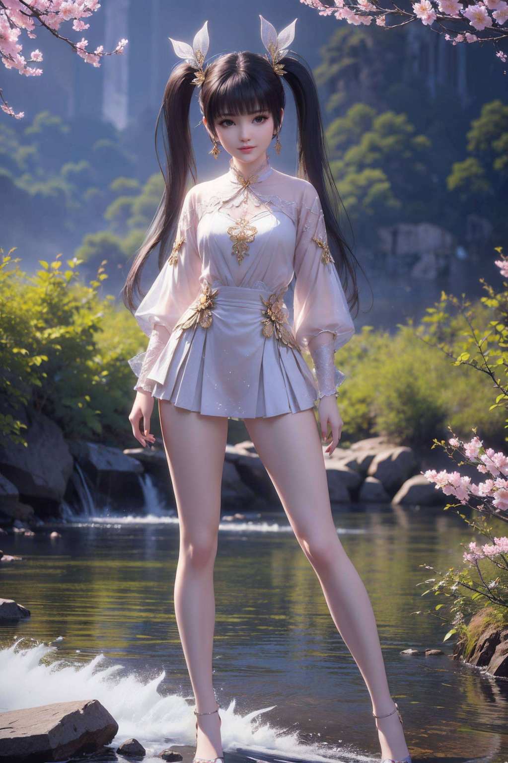婉约而成壁纸动漫美女