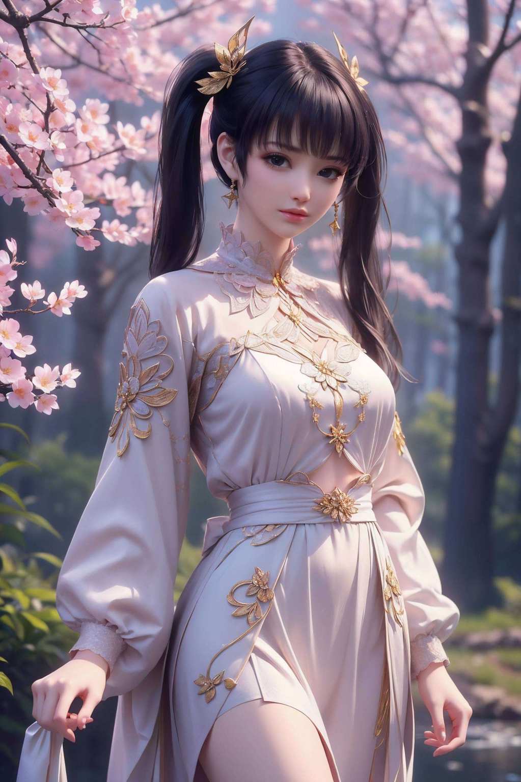 融合国漫之美紫妍表盘壁纸