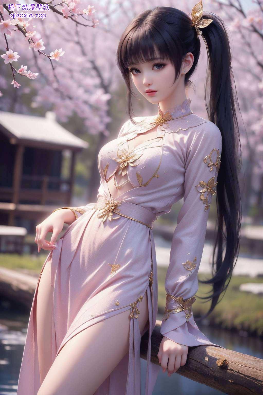 想要你的iPhone桌面焕然一新吗？那就来看看紫妍表盘壁纸吧！这位紫妍小仙女可是斗破苍穹里的国漫女神玄幻风满满的壁纸