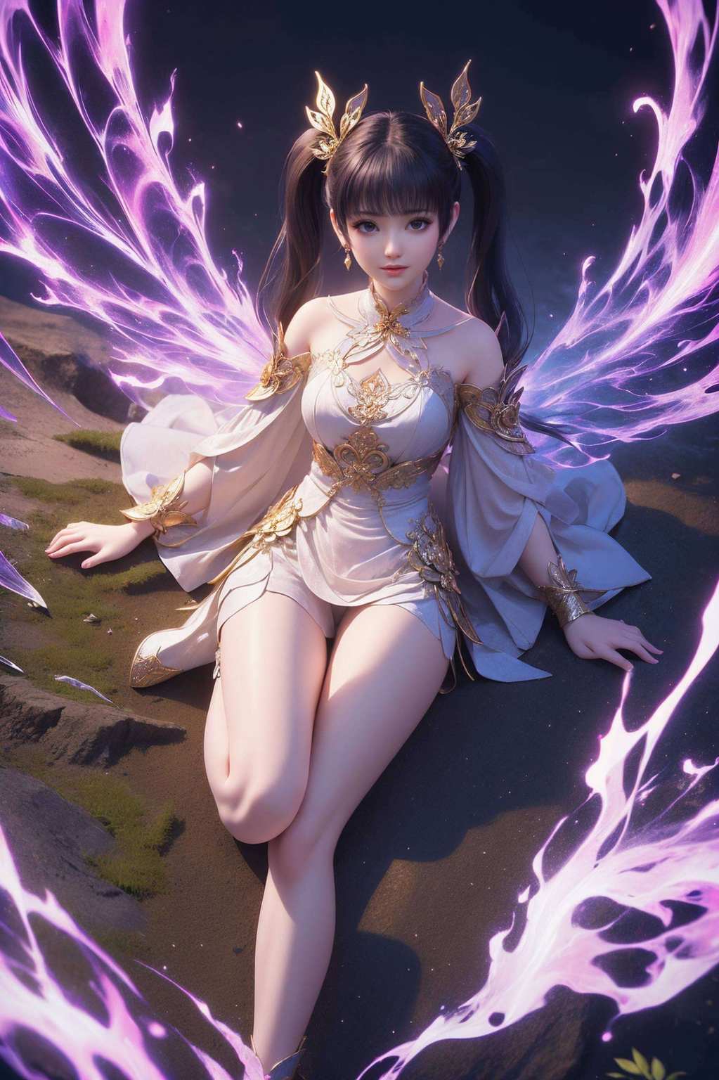 尽显国漫美女的独特风采太虚古龙般的神秘魅力