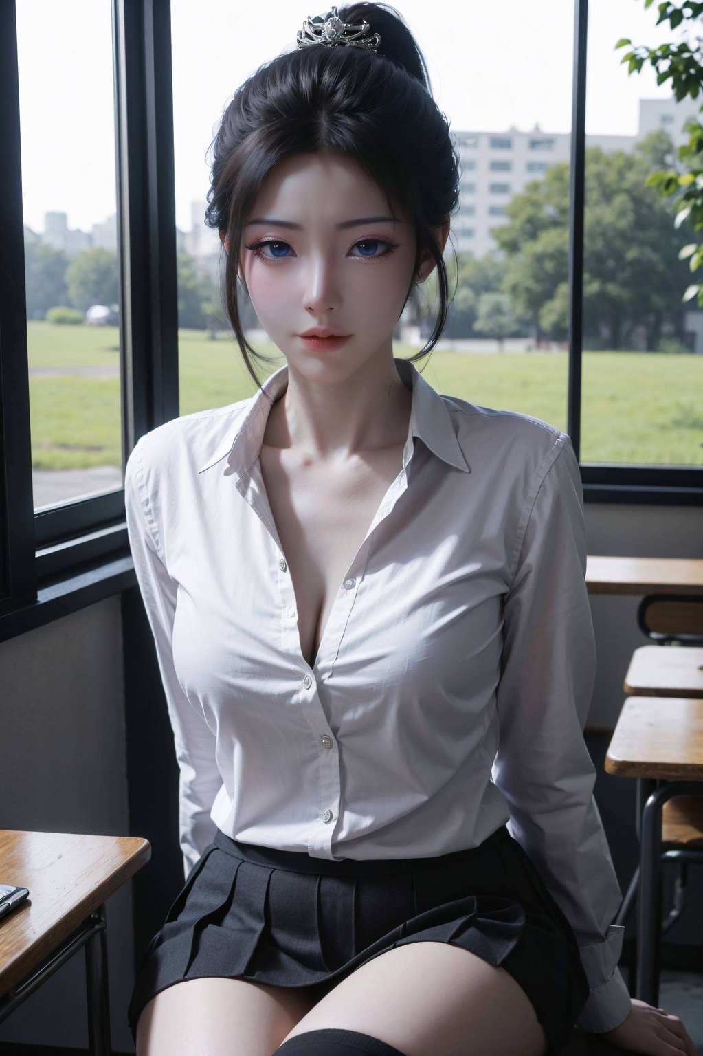 简洁的壁纸设计让人沉醉在玄幻的国漫世界