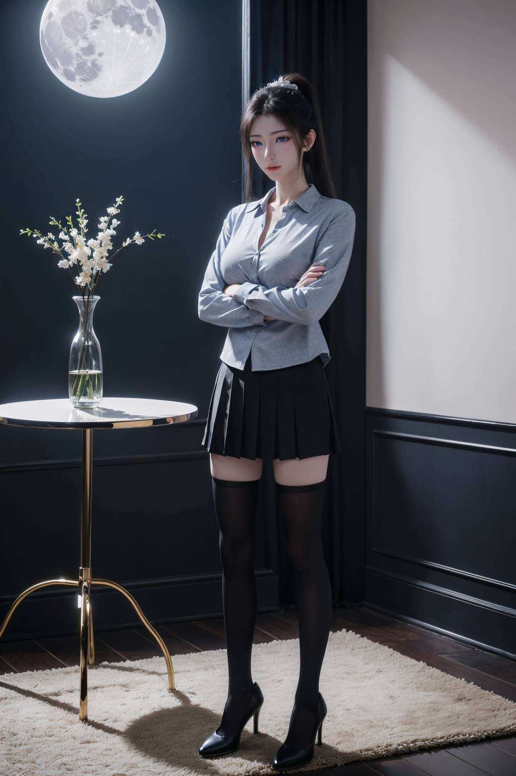 她的眼神里藏着玄幻的秘密成为了国漫界的绝世美女