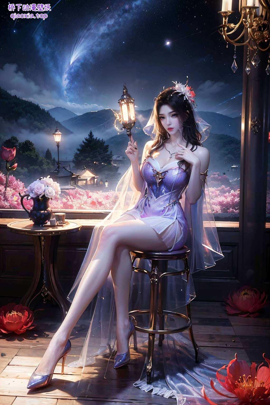 这款壁纸里还藏着不少国漫女神、国漫美女这可是纯正的国漫风哦！想象一下