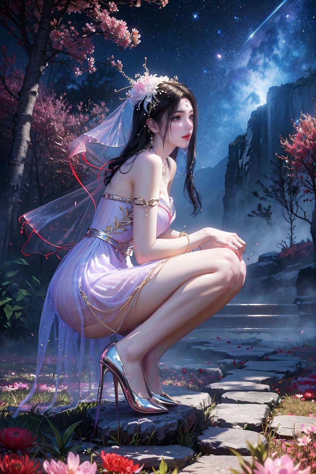 美得让人心醉凡人修仙传中的紫灵