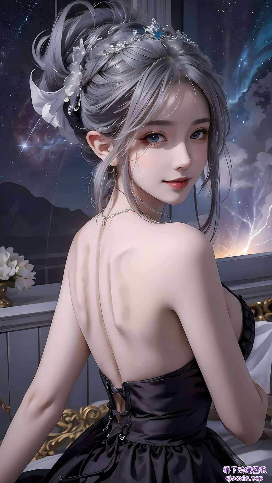简直是极简主义的救星！这位国漫界的女神美得让人忍不住想截图当屏保