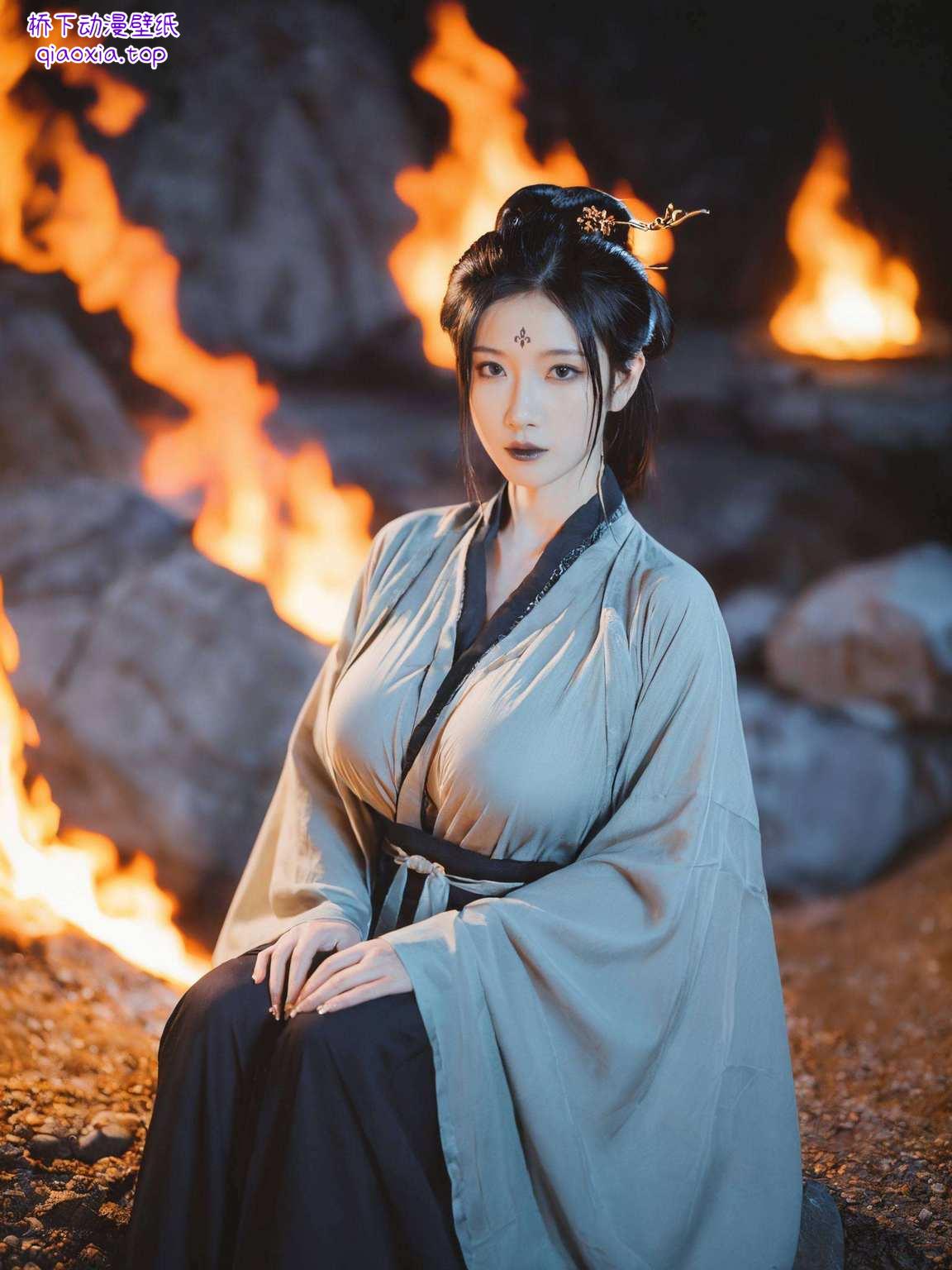 她的每一次出镜都让人心动不已将国漫女神的魅力展现得淋漓尽致