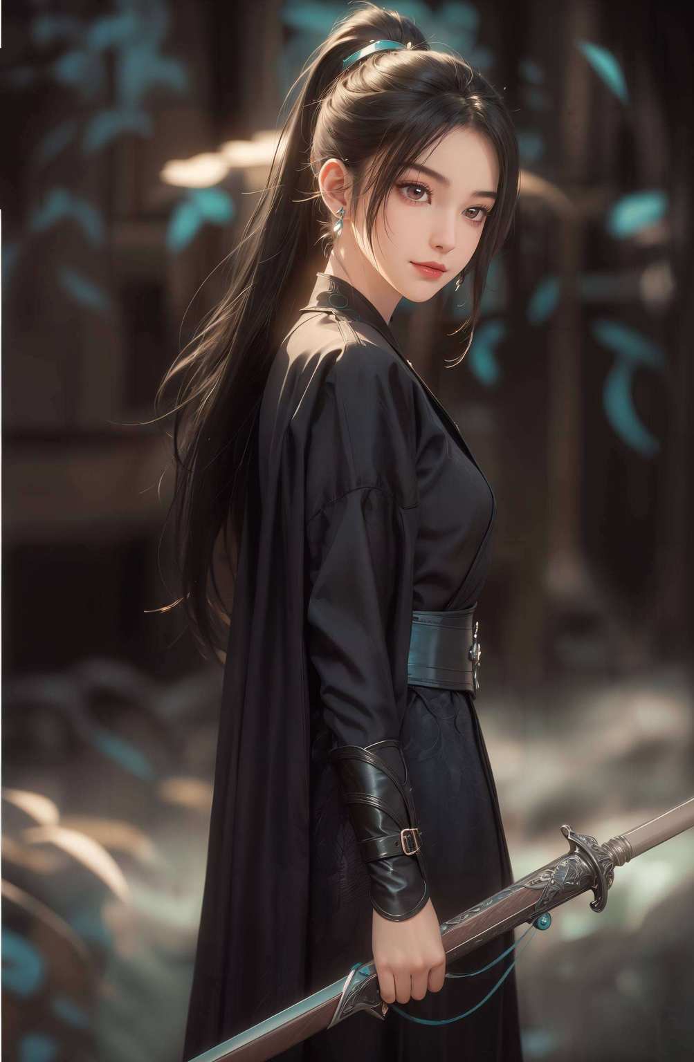 气场全开她剑指苍穹