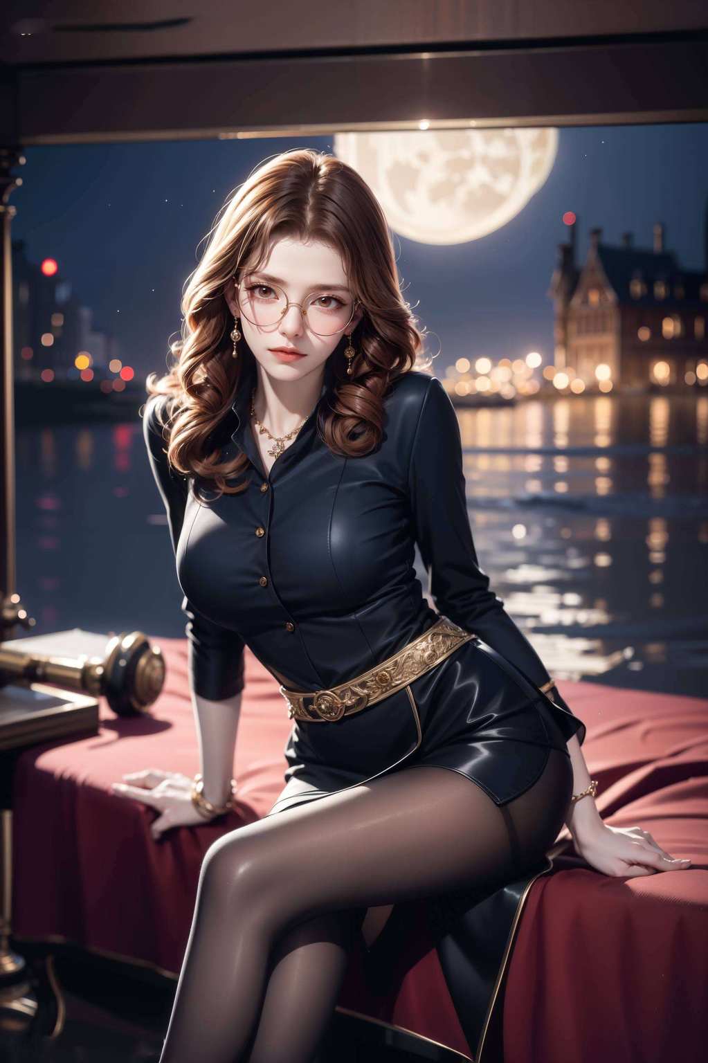 嘿国漫女神的风采