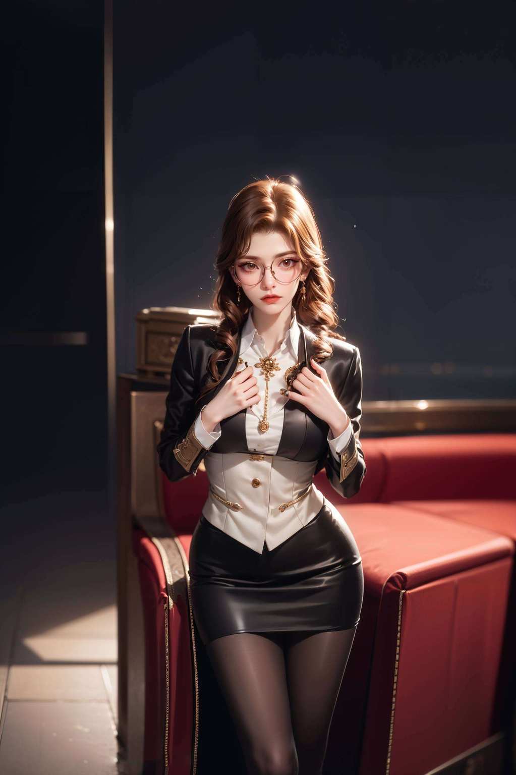 国漫之美跃然墙上！她是《斗罗大陆》中的绝世唐门女神橘子姐的AI绘画壁纸