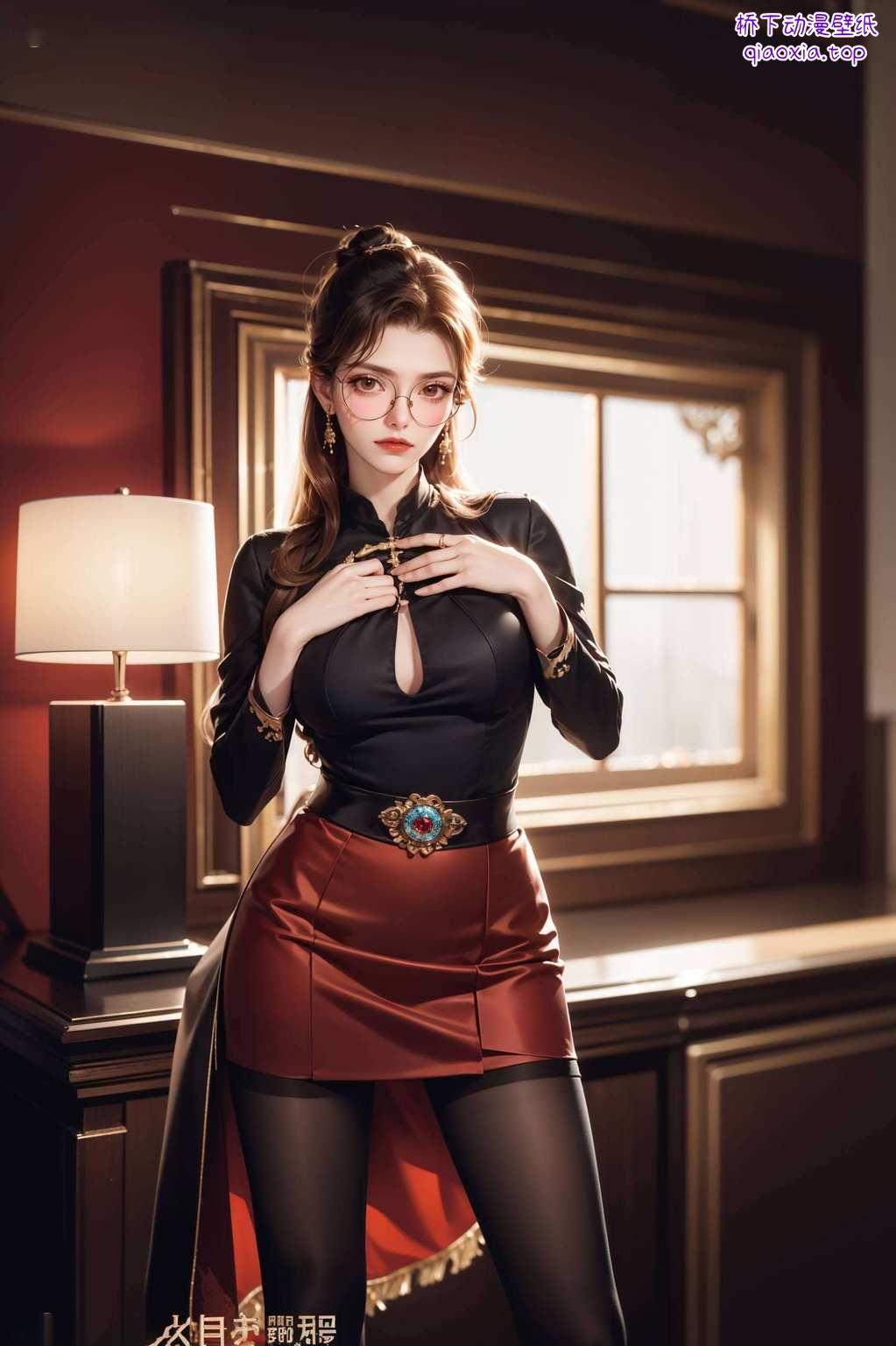 她那傲人的实力与柔美的姿态她是国漫中的女神