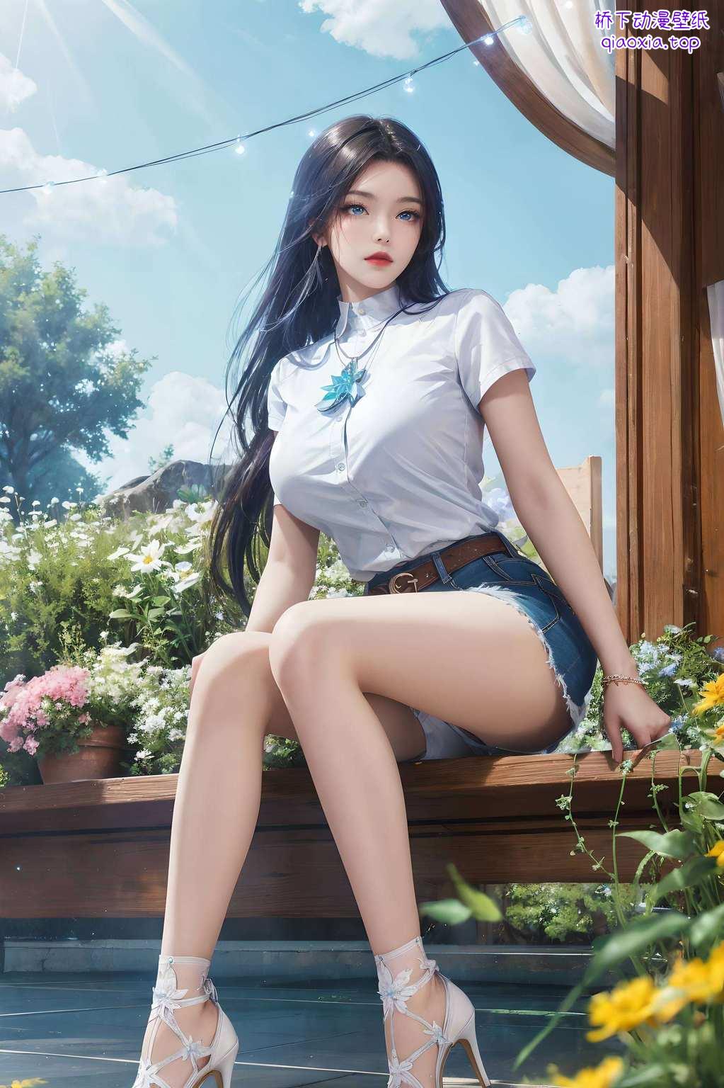 戴上面纱的凌落宸令人惊艳