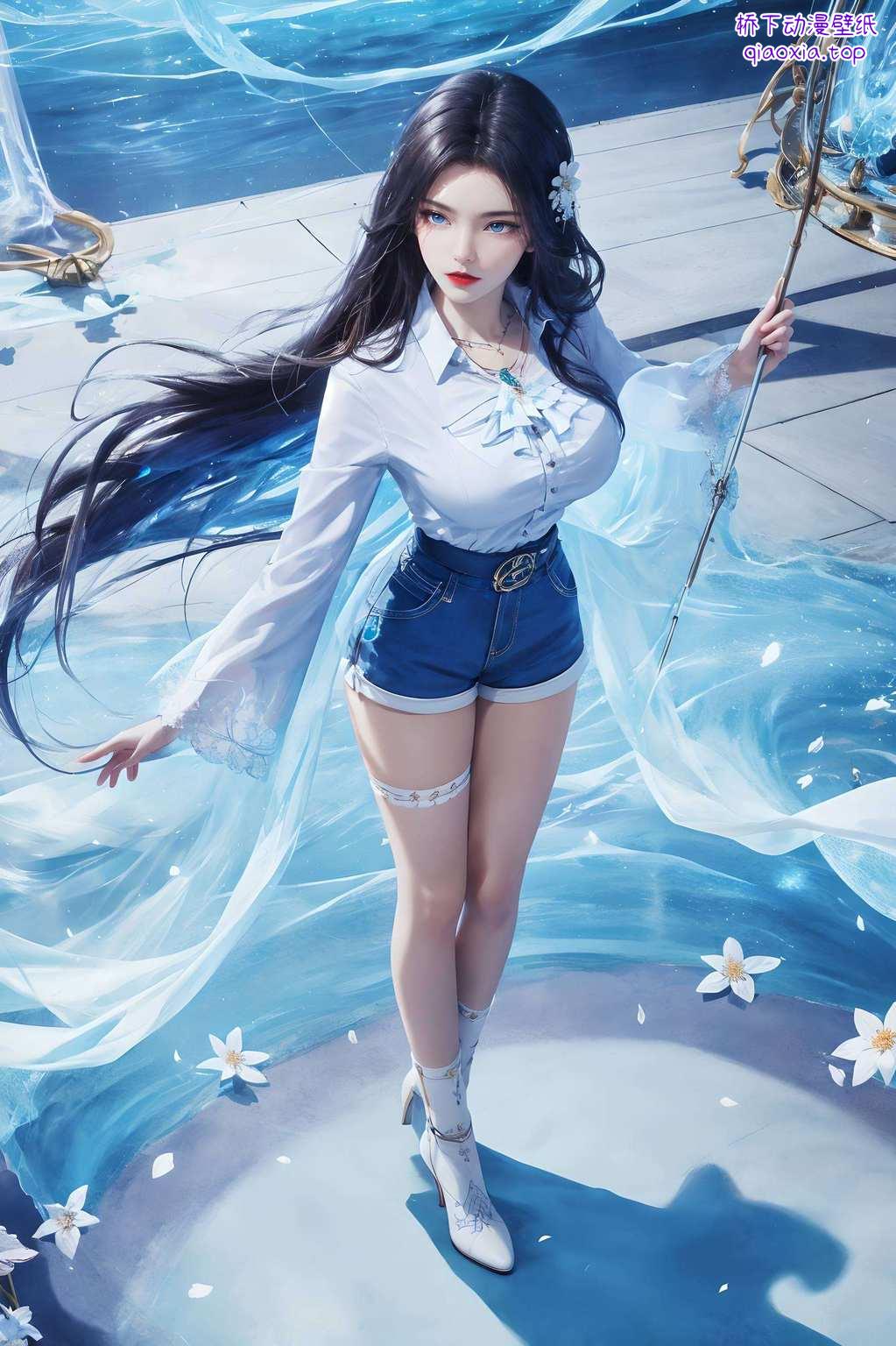 简直是极简壁纸的巅峰之作！这位凌落宸大美女还不快快收入囊中？
