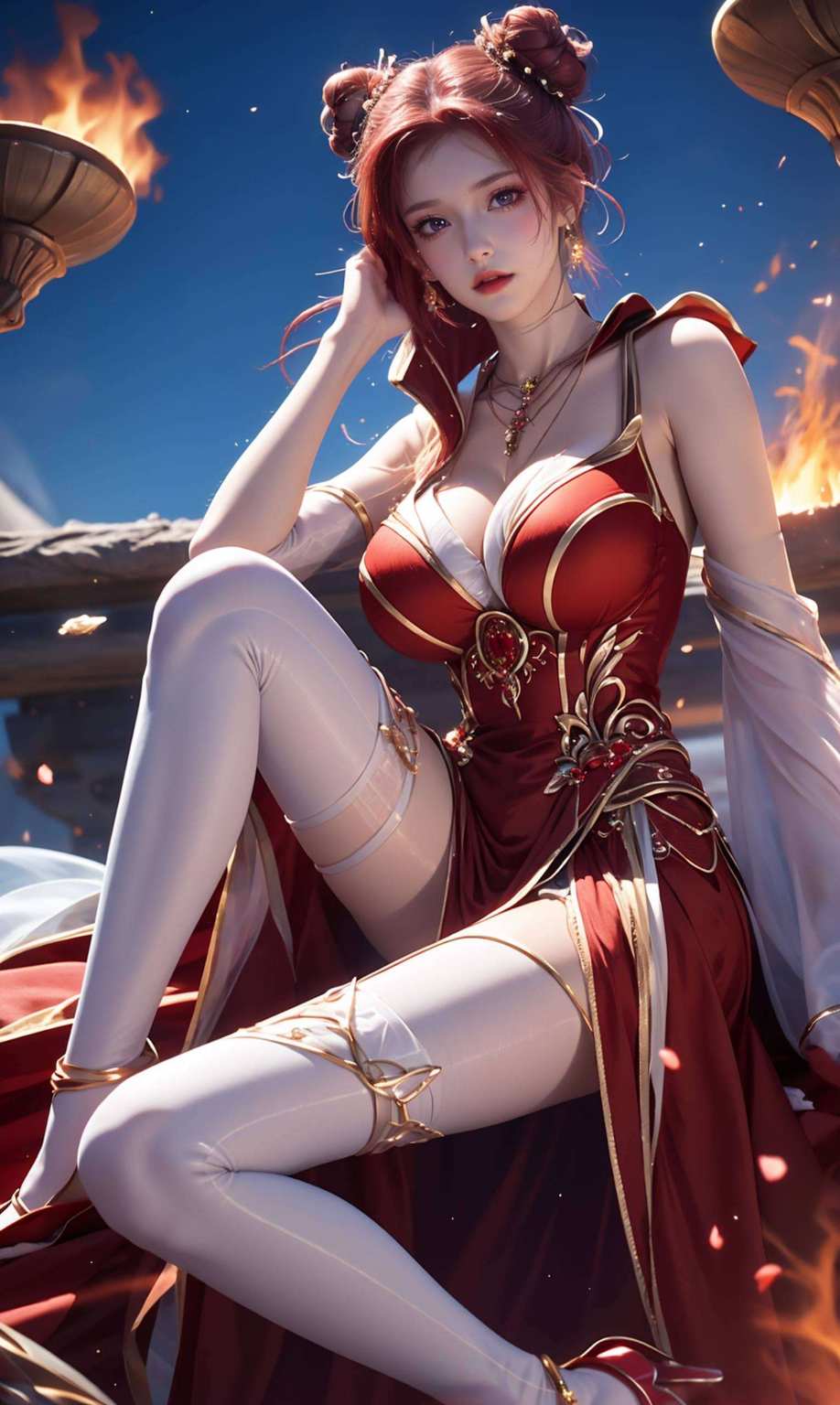动画之中美艳动人
