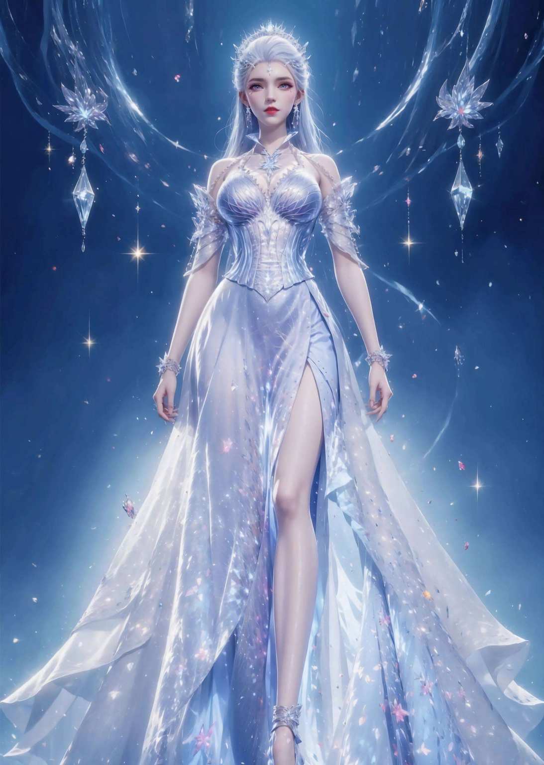 千古流传雪女轻裾