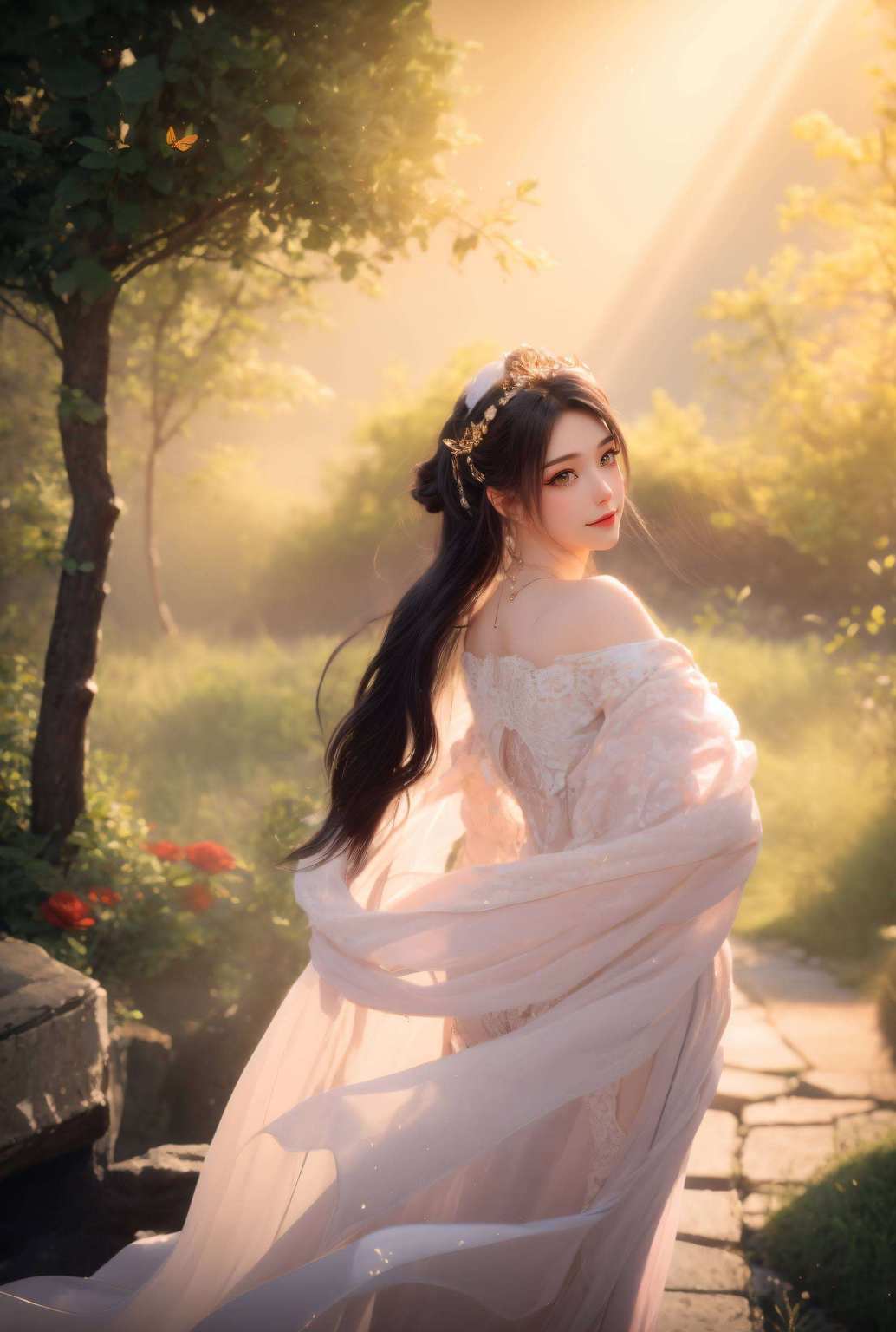再见倾城就像是给手机穿上了梦幻的衣裳
