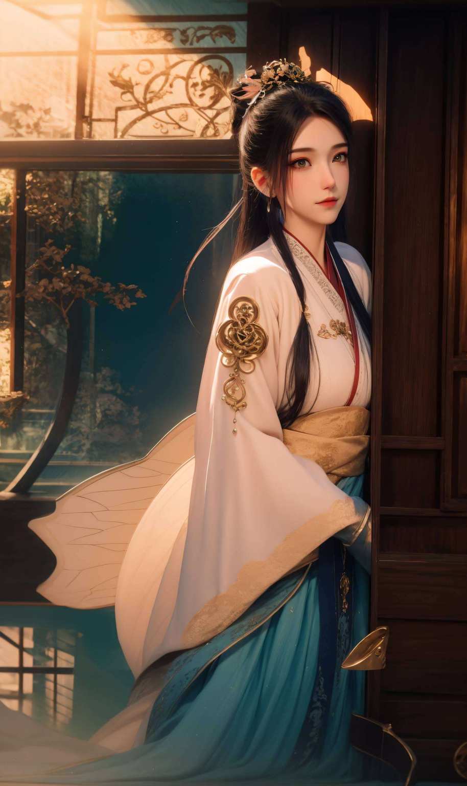 谁说手机壁纸只能是静态的？南宫夕儿出浴壁纸如今还化身为极简壁纸