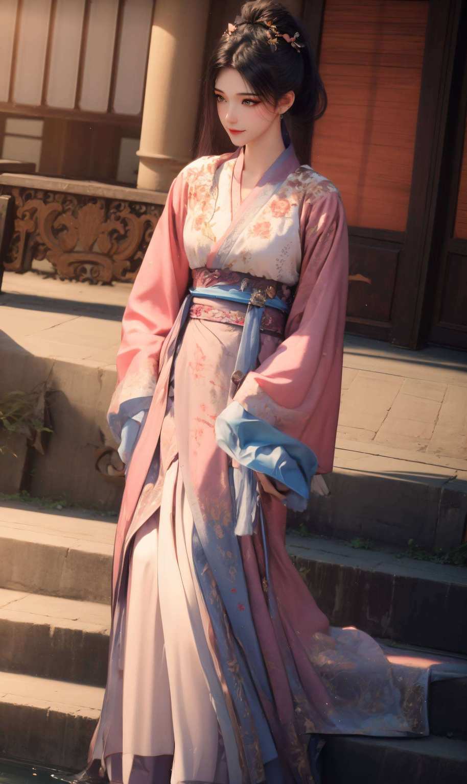 简素壁纸生辉婉约倩影留华尔街