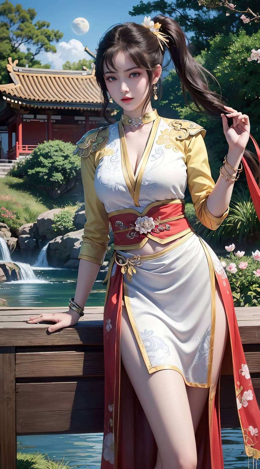 陪你一起闯荡江湖她的美