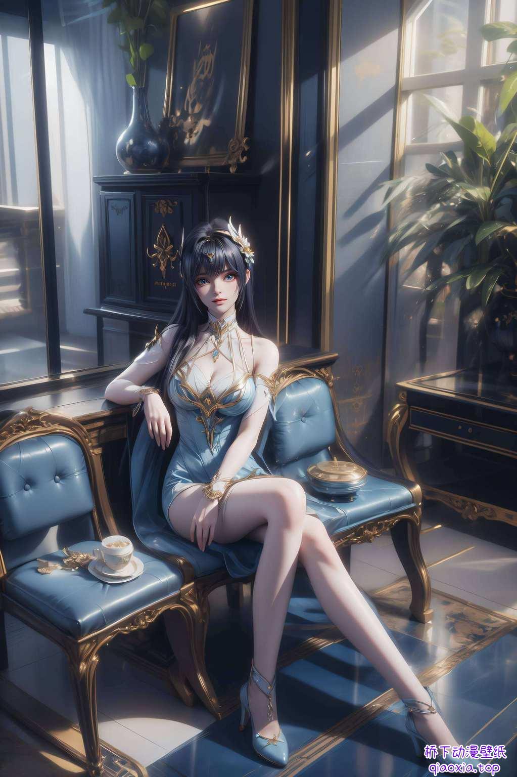那叫一个美艳动人！无论是玄幻风格的神秘感嘿