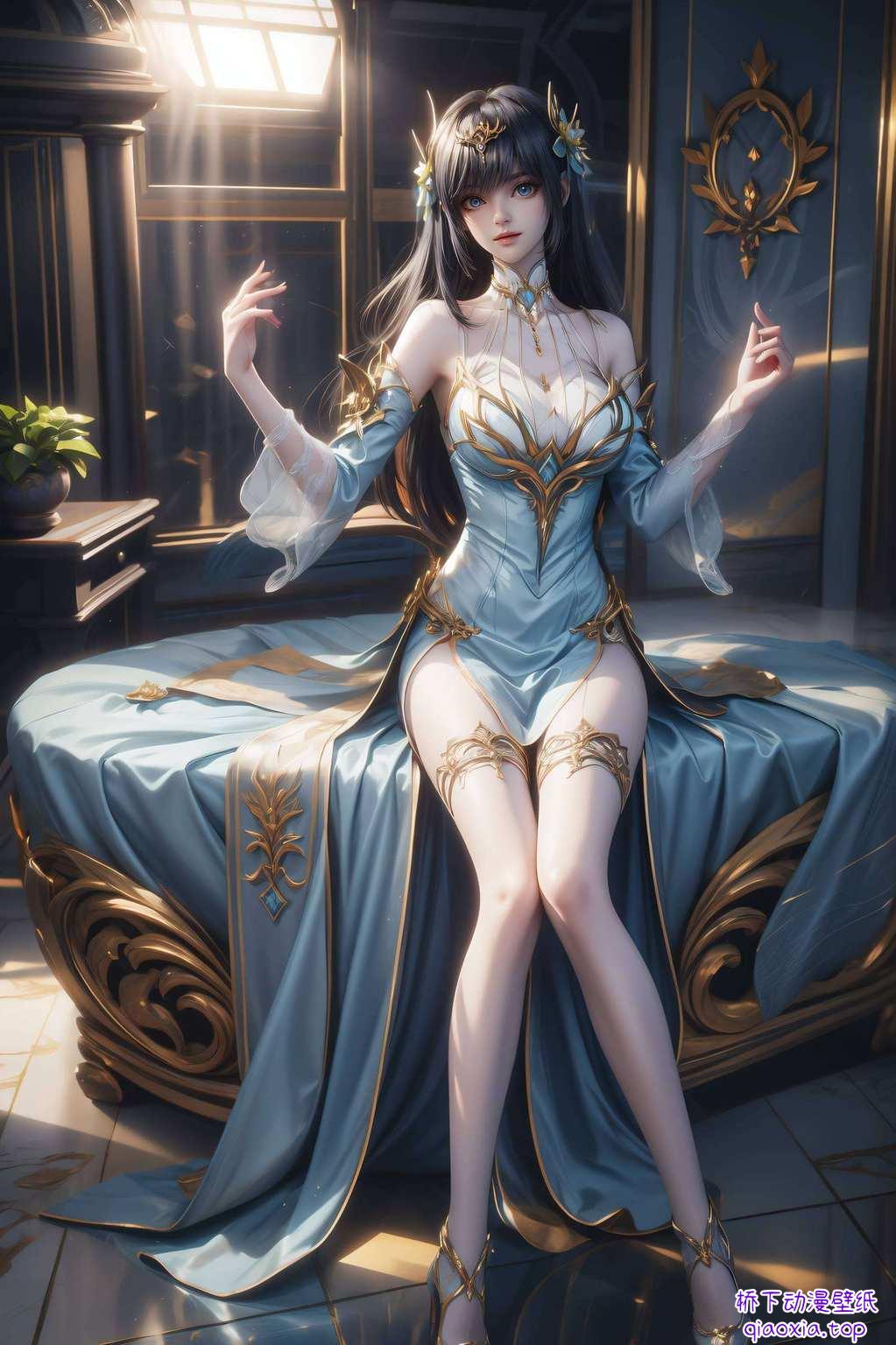 此壁纸也国漫女神
