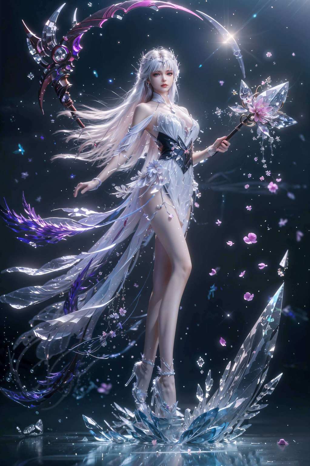 我可是能驾驭整个玄幻世界的女强人哦！每一次凝视