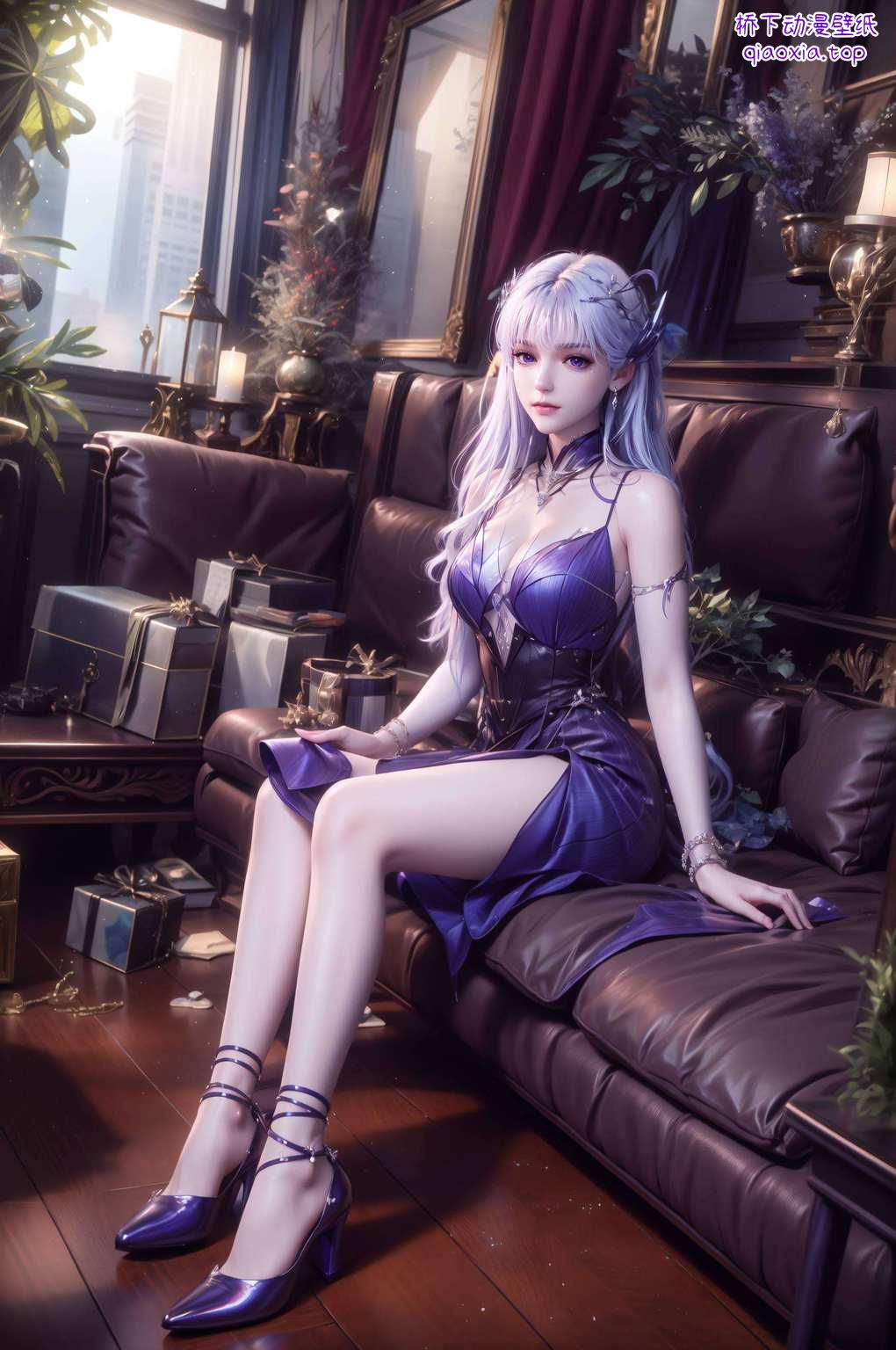 漫女神携手漫壁纸间